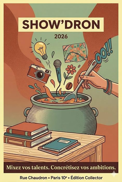 Affiche Show'dron 2026 — Mixez vos talents, concrétisez vos ambitions